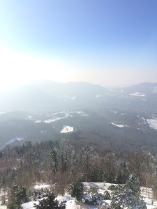 view from the highest point in Baden-Baden