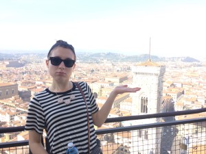 463 steps later - Top of the Duomo!