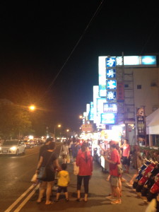 The night market at Kending