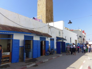 A street in the kasba, the former fortified castle