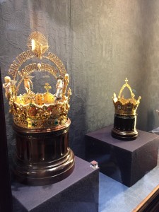 Crowns in the Treasury of the Cathedral