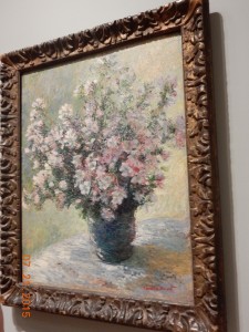 "Vase of Flowers by Claude Monet