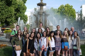 Students, Professors, and a PSU student residing in Granada for work purposes 