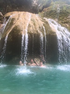 A quaint and fresh waterfall