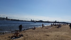 Beach in Russia