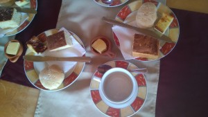 Our yummy breakfast - all homemade 