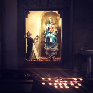 Our Lady of the Rosary ~ At La Basilica di Santa Maria Novella