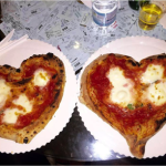 Gusta Pizza is a popular pizza place that will shape your pizza like a heart!