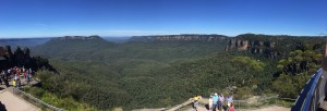The Three Sisters lookout