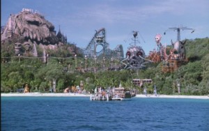 Spooky Island movie set on Moreton Island