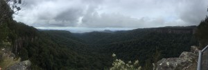Panorama of top ridge lookout