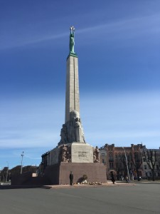 Freedom Statue in Riga